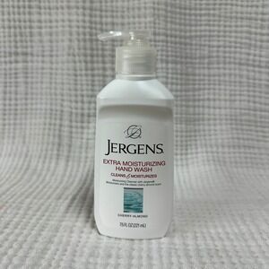 Jergens Extra Moisturizing Hand Wash 7.5oz Cherry Almond Discontinued Rare